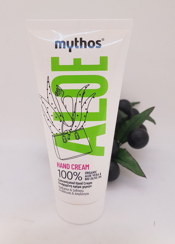 "Mythos" BIO Handcreme Olive + Aloe Vera