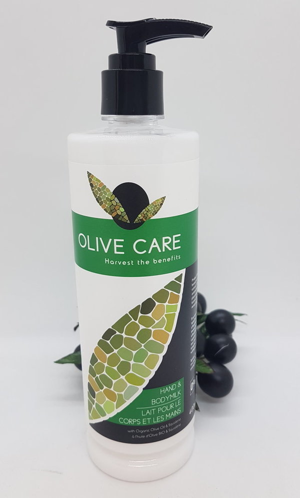 "Olive Care" Bodylotion mit Spender