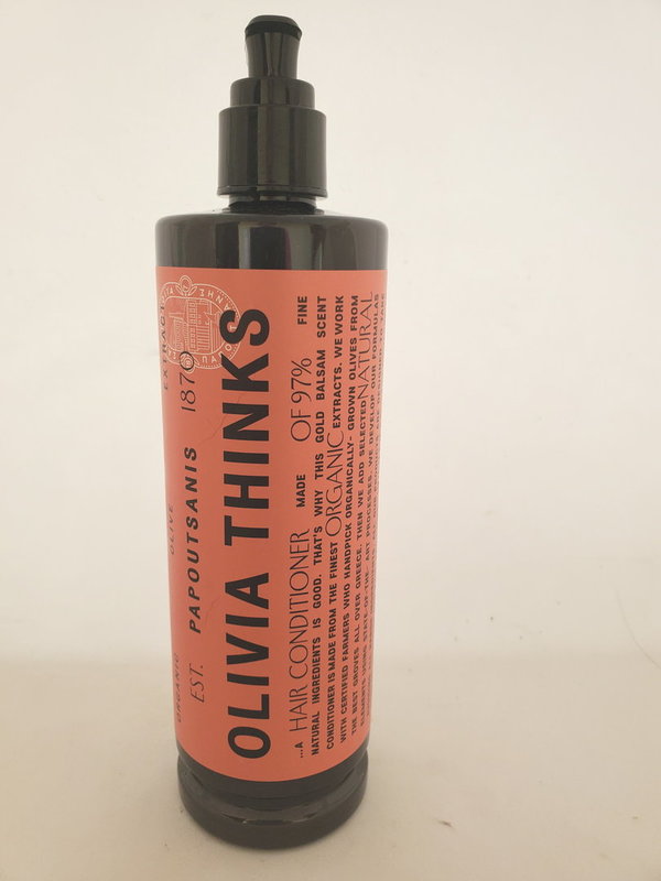 "Olivia Thinks" Haarspülung mit Spenderflasche 400 ml
